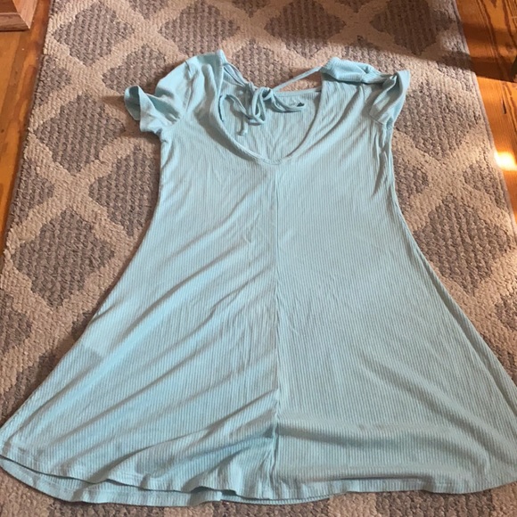 Forever 21 teal dress - Picture 2 of 2